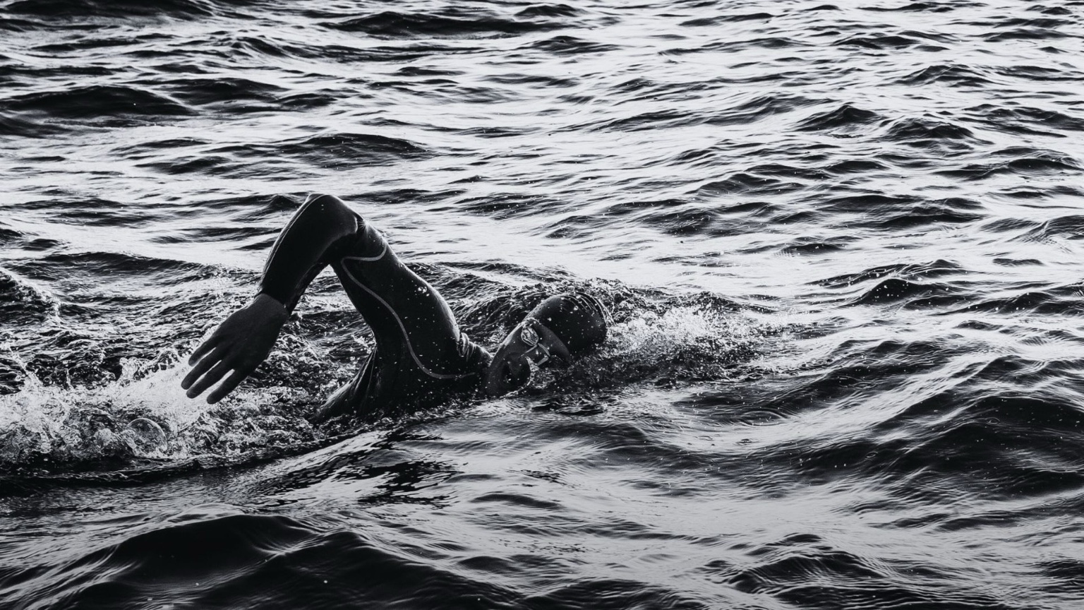 Nageur en eau libre